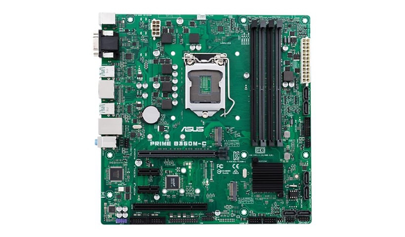 ASUS PRIME B360M-C/CSM - motherboard - micro ATX - LGA1151 Socket - B360