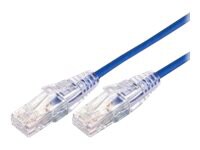 Lex Tec Ultra Thin - patch cable - 1.2 m - blue