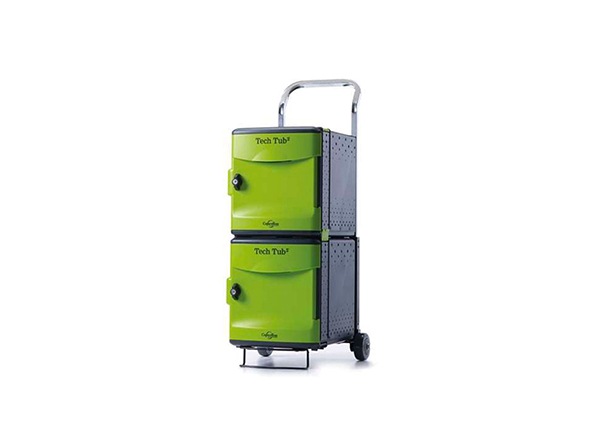 Teq Copernicus Tech Tub2 10U Trolley with Adjustable Handle