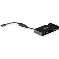 StarTech.com USB 3.0 Multiport Adapter + USB-C to USB-A Cable - Mac & Windows - For USB-A or USB-C laptops - HDMI & VGA