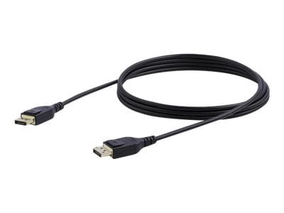 StarTech.com 2 m VESA Certified DisplayPort 1.4 Cable - 8K 60Hz HBR3 HDR - 6 ft Super UHD 4K 120Hz - DP to DP Slim Video