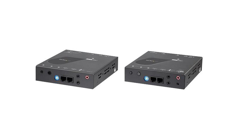StarTech.com HDMI over IP Extender Kit with Video Wall Support - 1080p - HDMI over Cat5 / Cat6 Transmitter and Receiver