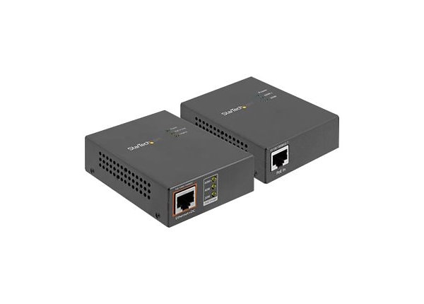 StarTech.com 1 Port 60W Gigabit PoE Injector and Splitter 802.3bt 100m UPoE