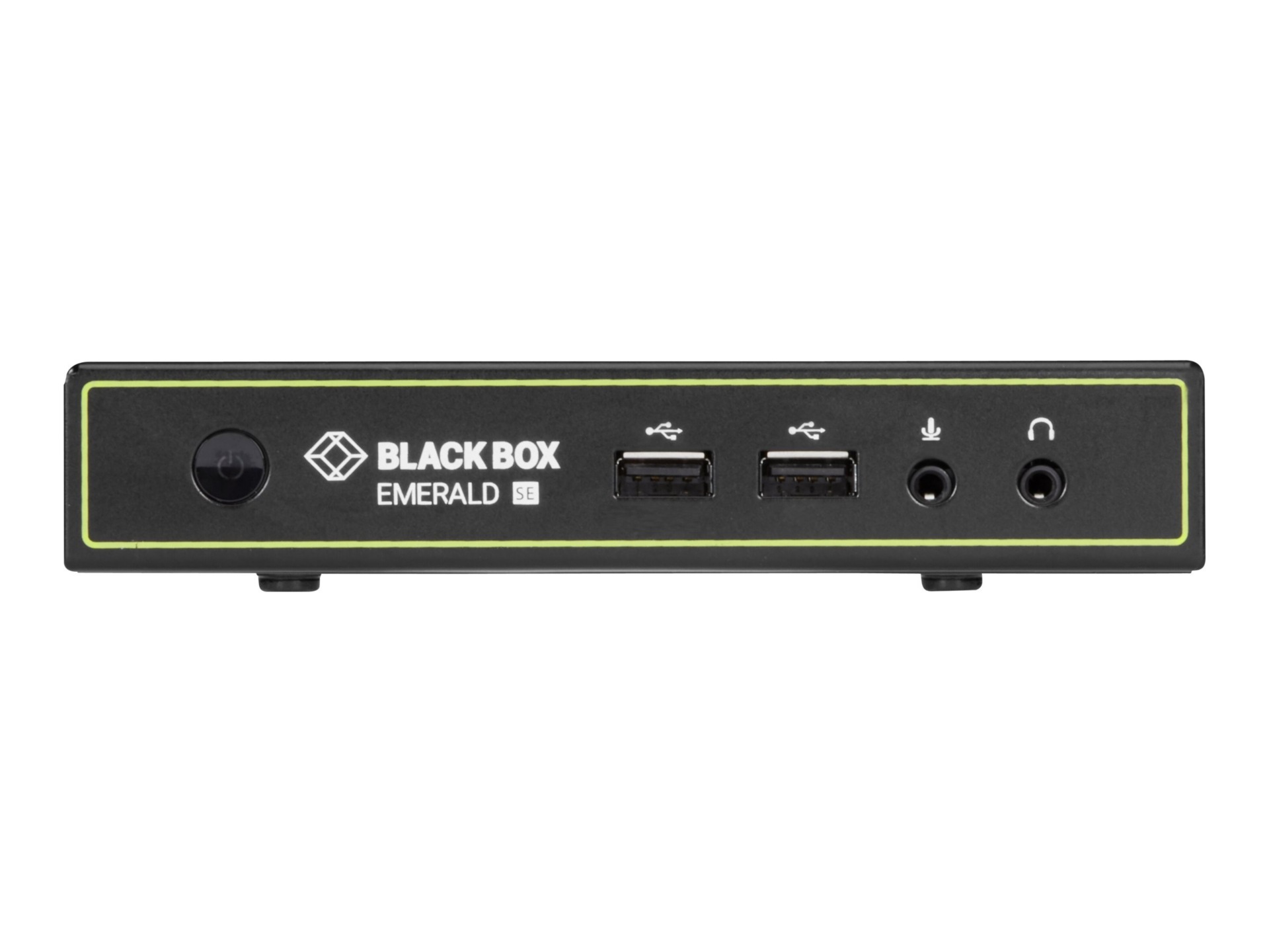 Black Box Emerald SE DVI KVM-over-IP Extender Receiver - KVM / audio / seri