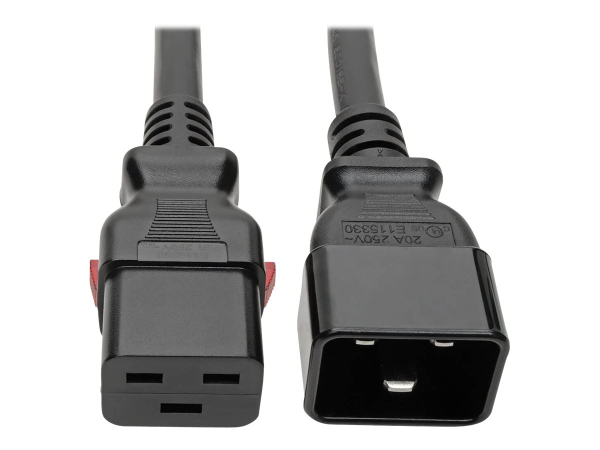 Eaton Tripp Lite Series Power Extension Cord, Locking C19 to C20 - Heavy-Du