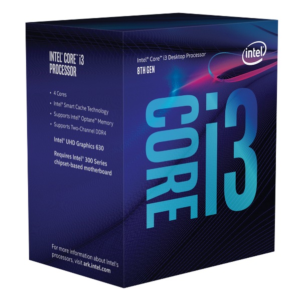 Intel Core i3 8300T / 3.2 GHz processor