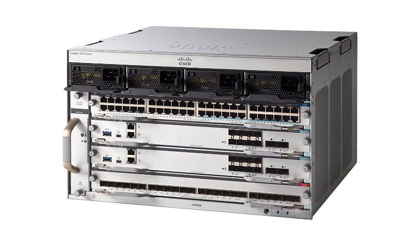 Cisco Catalyst 9404R - commutateur - Montable sur rack