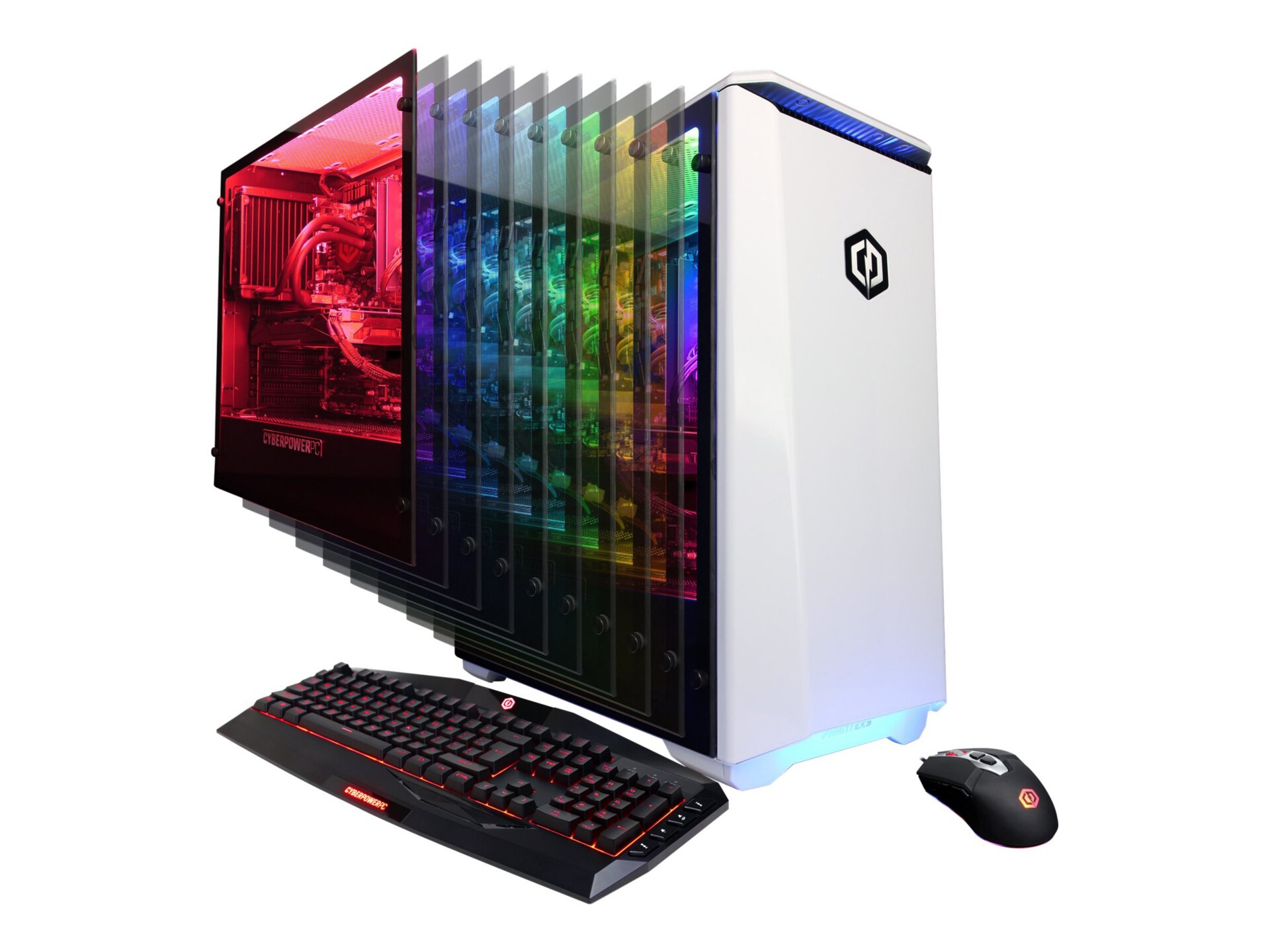 CyberPowerPC Gamer Supreme Liquid Cool SLC10500 - MDT - Ryzen 7 2700X 3.7 GHz - 32 GB - 2.24 TB