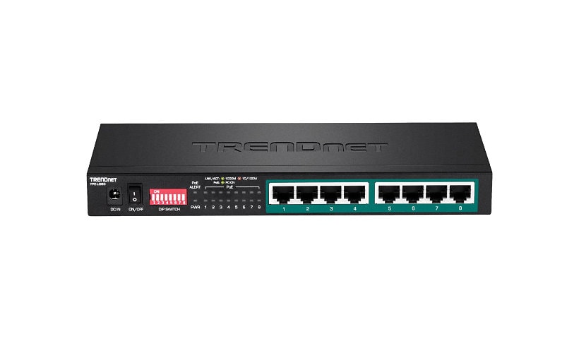 TRENDnet TPE LG80 - switch - 8 ports - unmanaged - TAA Compliant