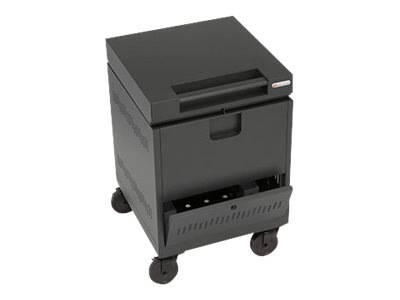 Bretford CUBE Toploader Mini 20-Unit AC Charging Cart - Mustard