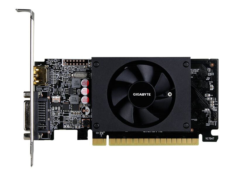 Thumbnail 2 of 4 for Gigabyte GV-N710D5-2GL - graphics card - GF GT 710 - 2 GB