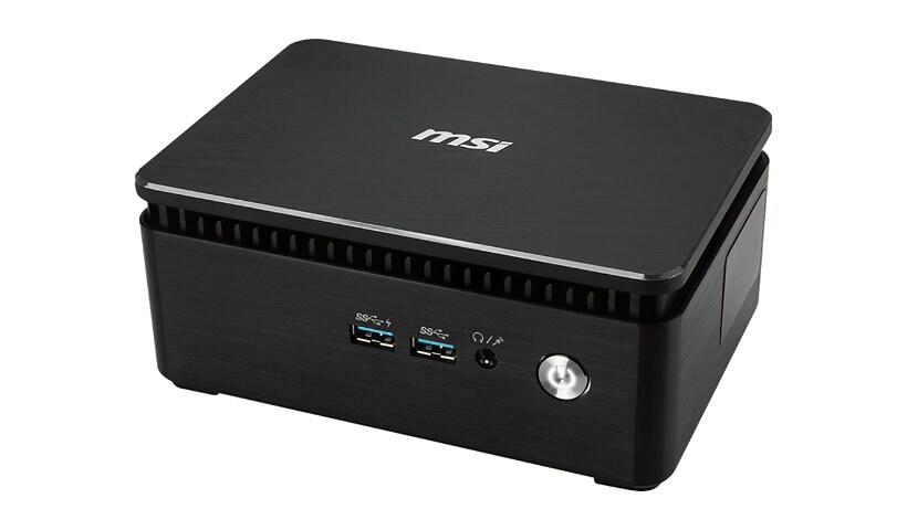 MSI Cubi 3 Silent S 028BUS - mini PC - Core i3 7100U 2.4 GHz - 0 GB