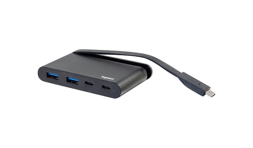 C2G USB C Multiport Adapter Hub with USB, USB C - Power Delivery up to 100W