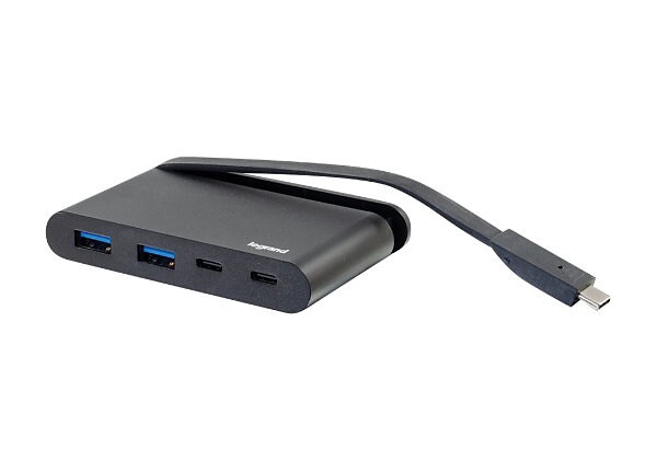 Edition hjem mangfoldighed C2G USB C Multiport Adapter Hub with USB, USB C - Power Delivery up to 100W  - 26914 - USB Hubs - CDW.com