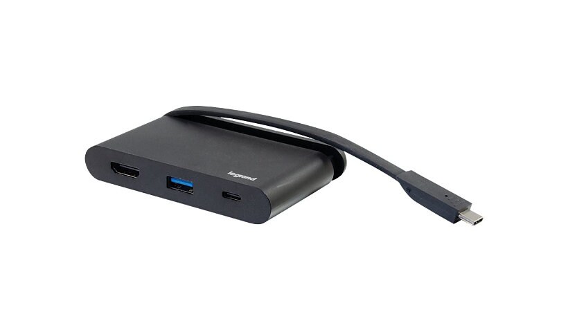 C2G USB C Mini Dock with HDMI, USB & Power Deliery up to 100W