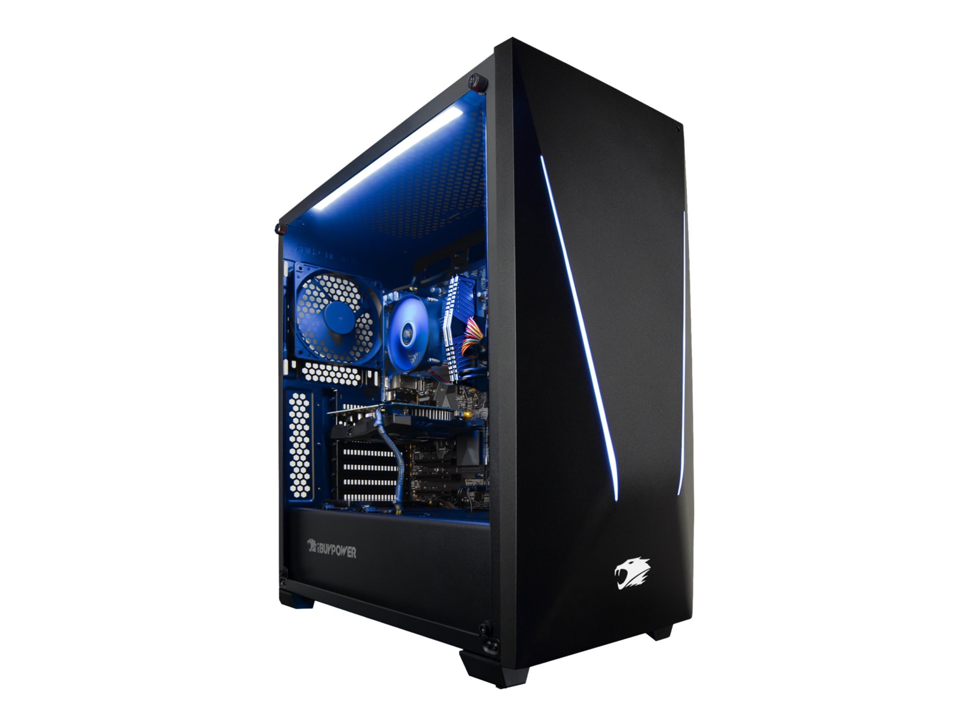 iBuyPower 065i - tower - Core i5 9400F 2.9 GHz - 16 GB - SSD 240 GB, HDD 1