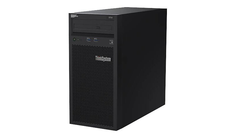 Lenovo ThinkSystem ST50 - tower - Xeon E-2144G 3.6 GHz - 8 GB