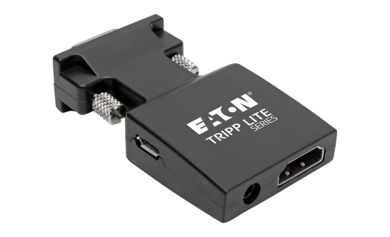 Eaton Tripp Lite Series HDMI to VGA Active Converter with Audio (F
