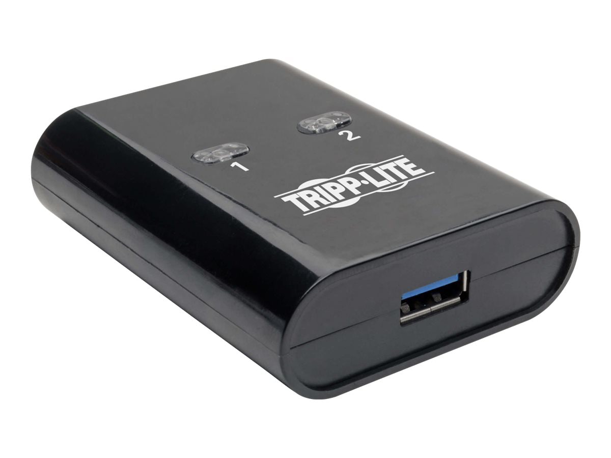 Eaton Tripp Lite series 2-Port 2 to 1 USB 3.0 Peripheral Sharing Switch SuperSpeed - USB peripheral sharing switch - 2