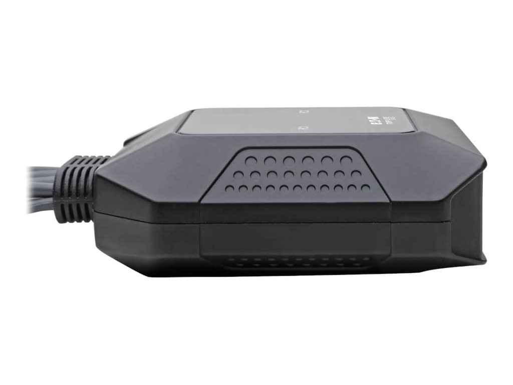 Thumbnail 4 of 6 for Eaton Tripp Lite series 2-Port DisplayPort 1.1/USB KVM Switch with Audio/Video, Built-In Cables, USB Peripheral Sharing