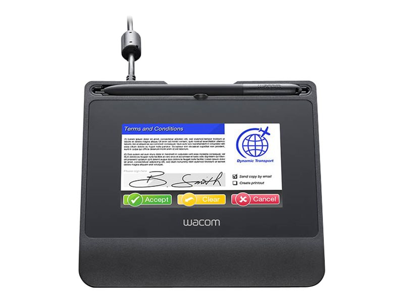 Wacom STU-540 - terminal de signature - série, USB - noir