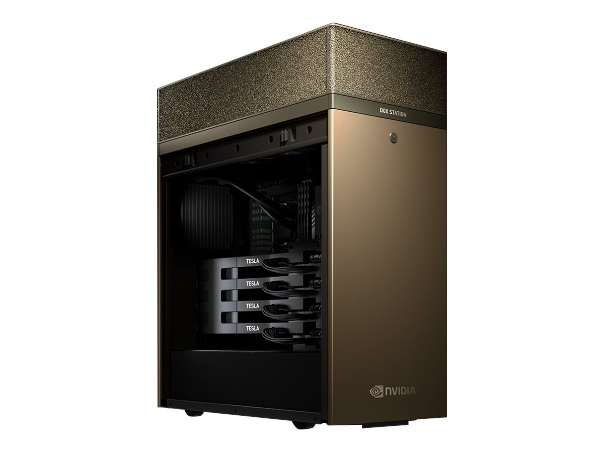 NVIDIA DGX Station - tower - Xeon E5-2698v4 2.2 GHz - 256 GB - SSD 1.92 TB,