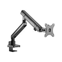 SIIG Aluminum Mechanical Spring Single Monitor Arm Mount 17" to 32" - mounting kit - adjustable arm - for monitor -