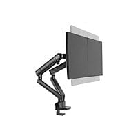 SIIG Mechanical Spring Slim Arm - mounting kit - adjustable arm - for 2 monitors - black