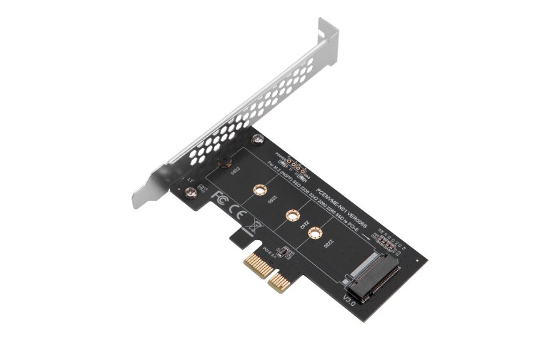 for Occasionally tongue SIIG M.2 PCIe SSD to PCIe Adapter - storage controller - M.2 Card - PCIe 3.  - SC-M20111-S1 - -