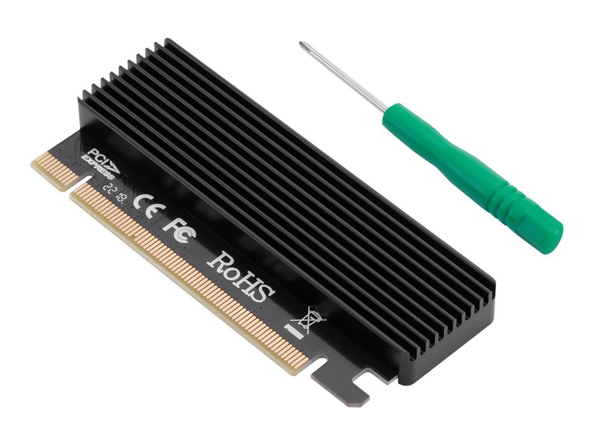 SIIG - storage controller - M.2 Card - PCIe 3.0 x16