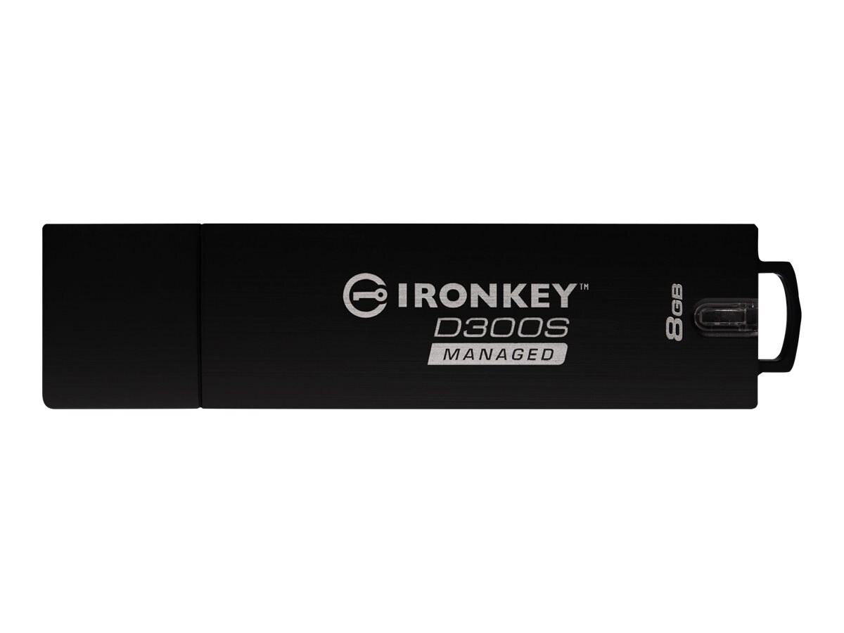 IronKey D300S Managed - USB flash drive - 8 GB - TAA Compliant