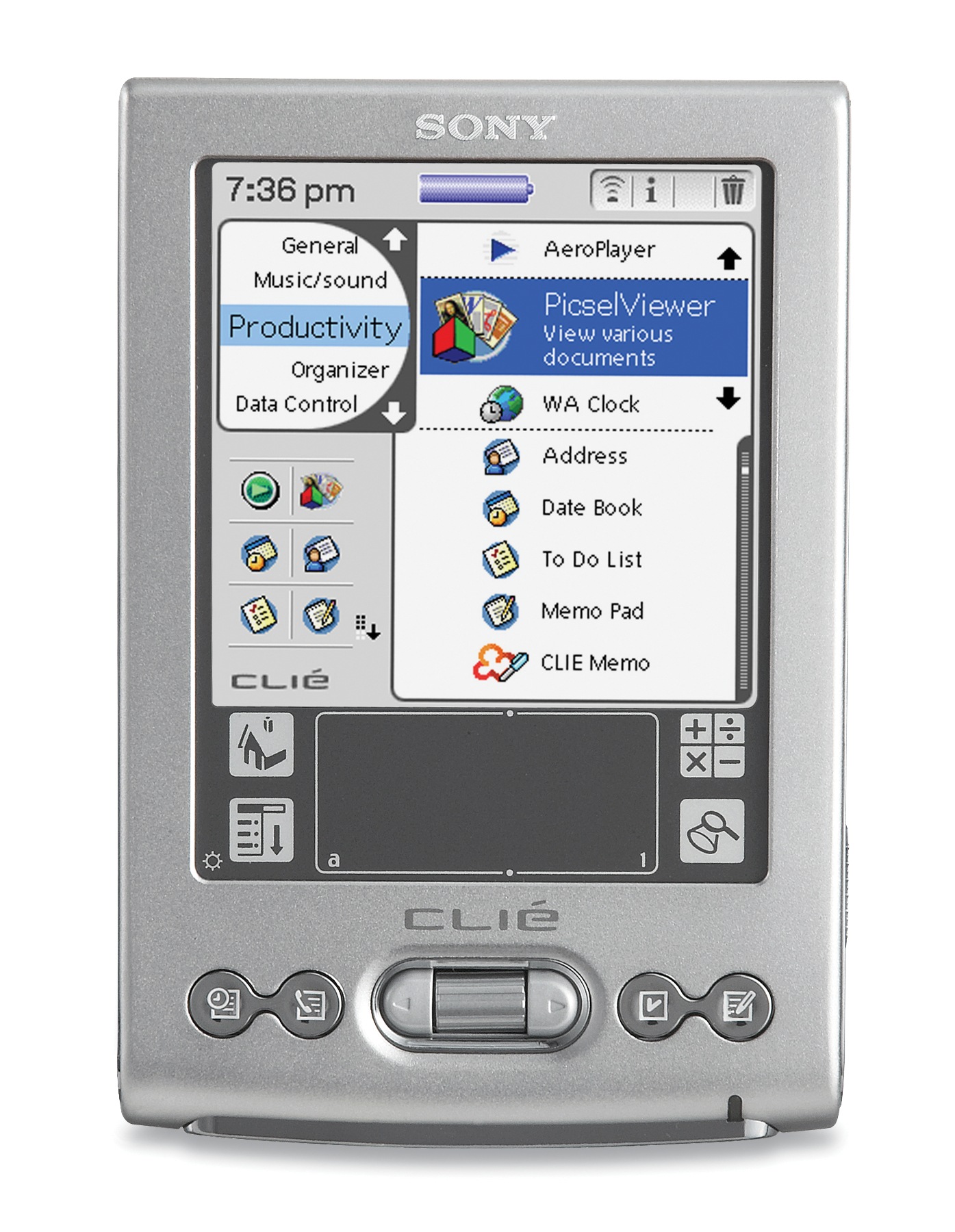 Sony CLIE TJ35 Handheld