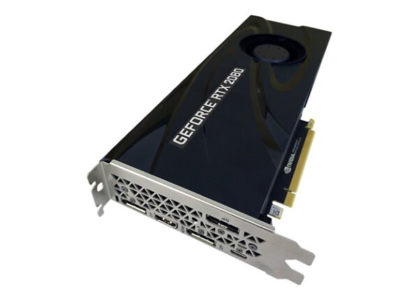 PNY GeForce RTX 2080 Blower - graphics card - GF RTX 2080 - 8 GB - black