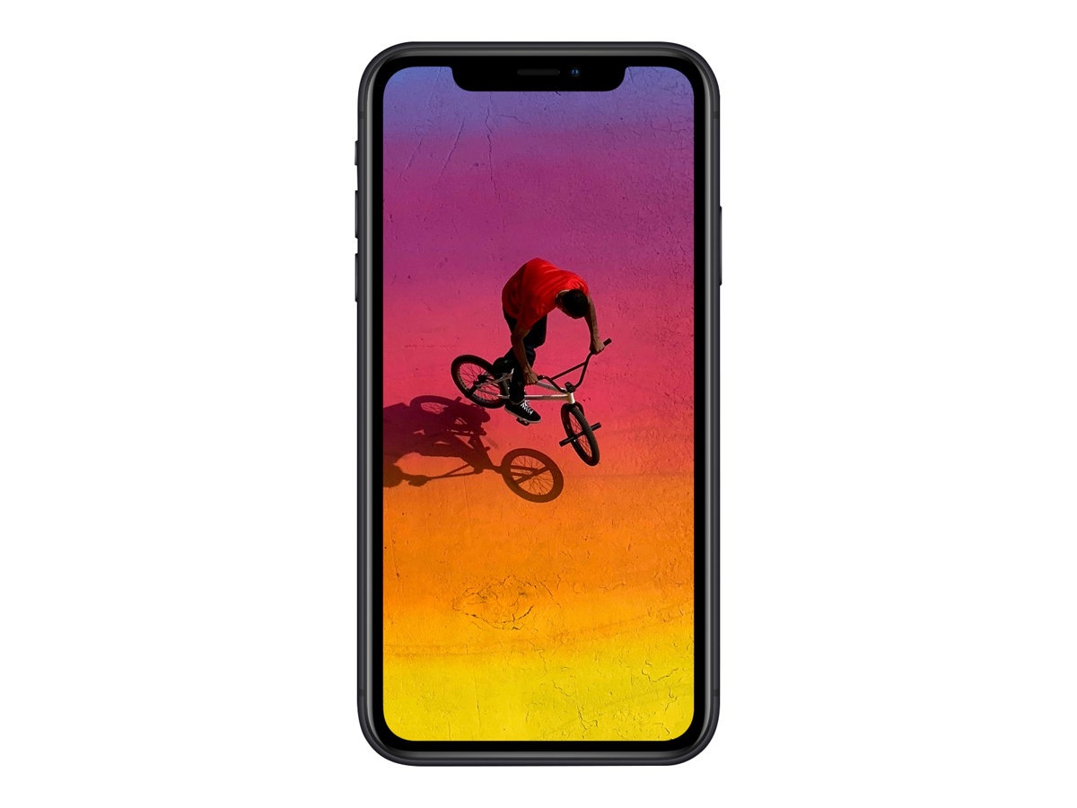 Apple iPhone XR - black - 4G - 64 GB - CDMA / GSM - smartphone