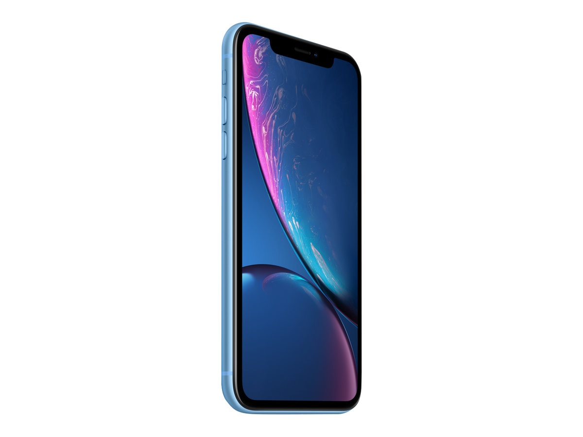 Apple Iphone Xr Blue 4g 256 Gb Cdma Gsm Smartphone Mt3j2ll A Cell Phones Accessories Cdw Com