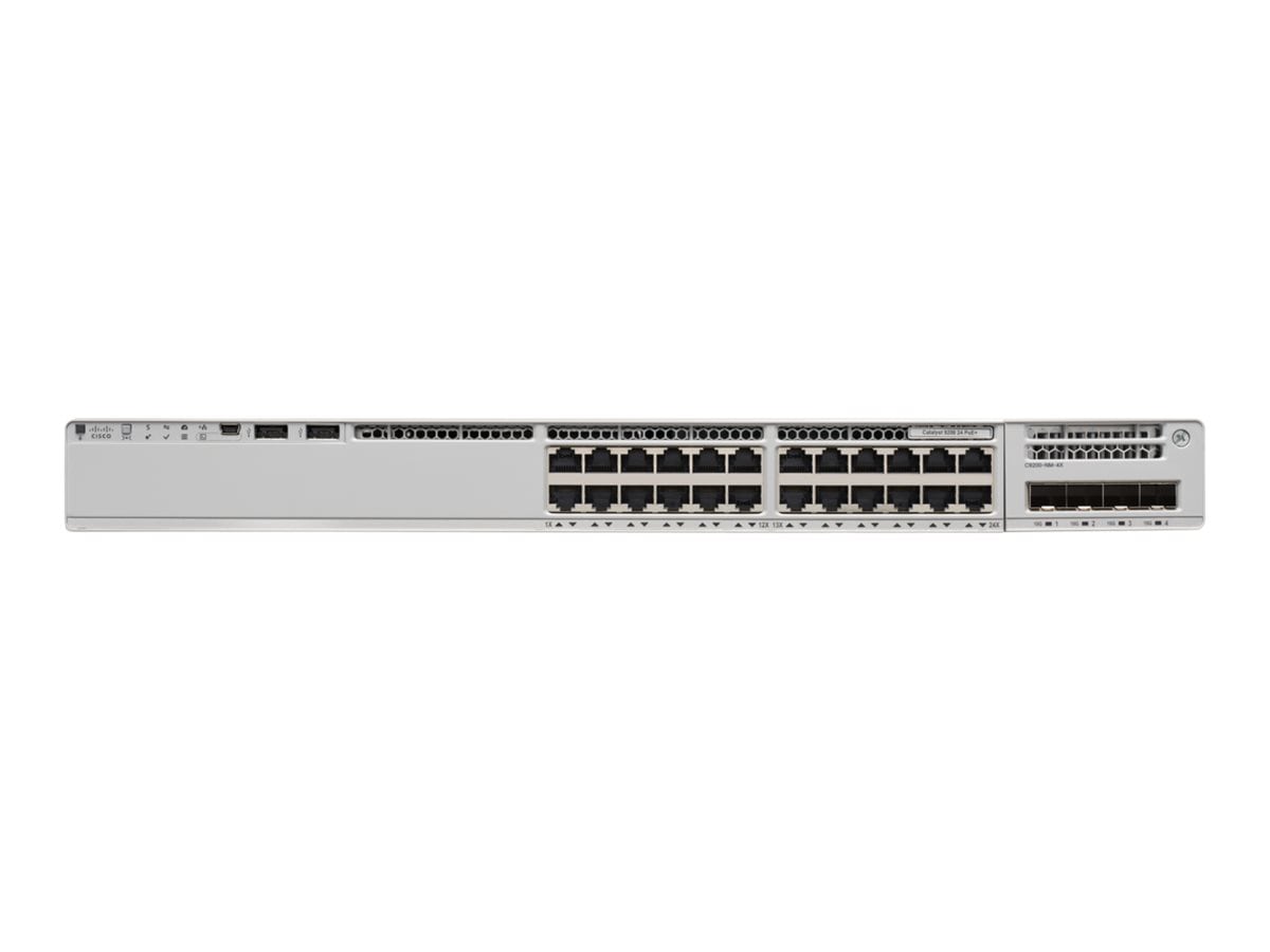 Cisco Catalyst 9200 - Network Essentials - switch - 24 ports - smart - rack