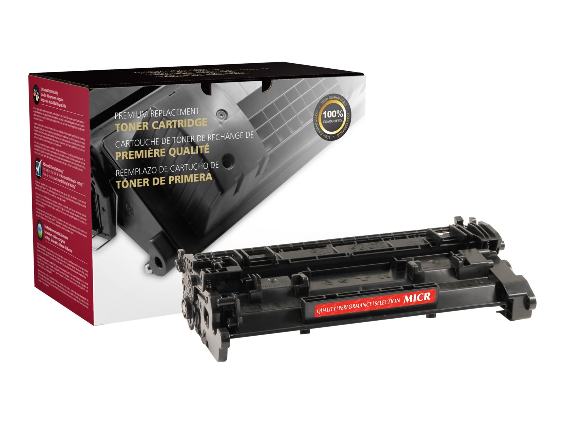 Clover Remanufactured MICR toner for HP CF226X, Black, 3,100 page yield