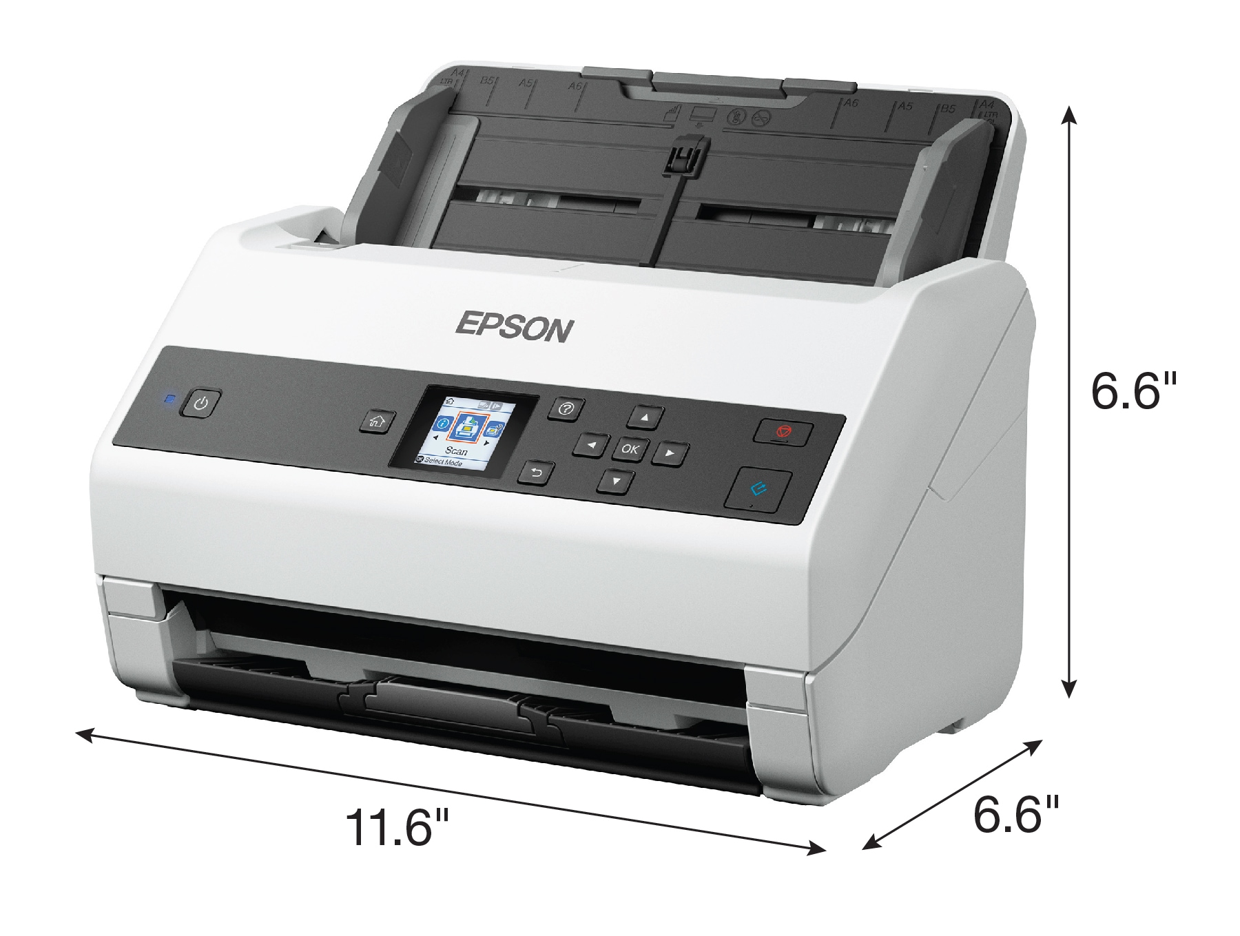 Thumbnail 6 of 7 for Epson WorkForce DS-970 - document scanner - duplex - desktop - USB 3.0