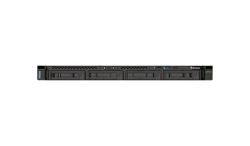 Lenovo ThinkSystem SR250 - rack-mountable - Xeon E-2124 3.3 GHz - 8 GB - no
