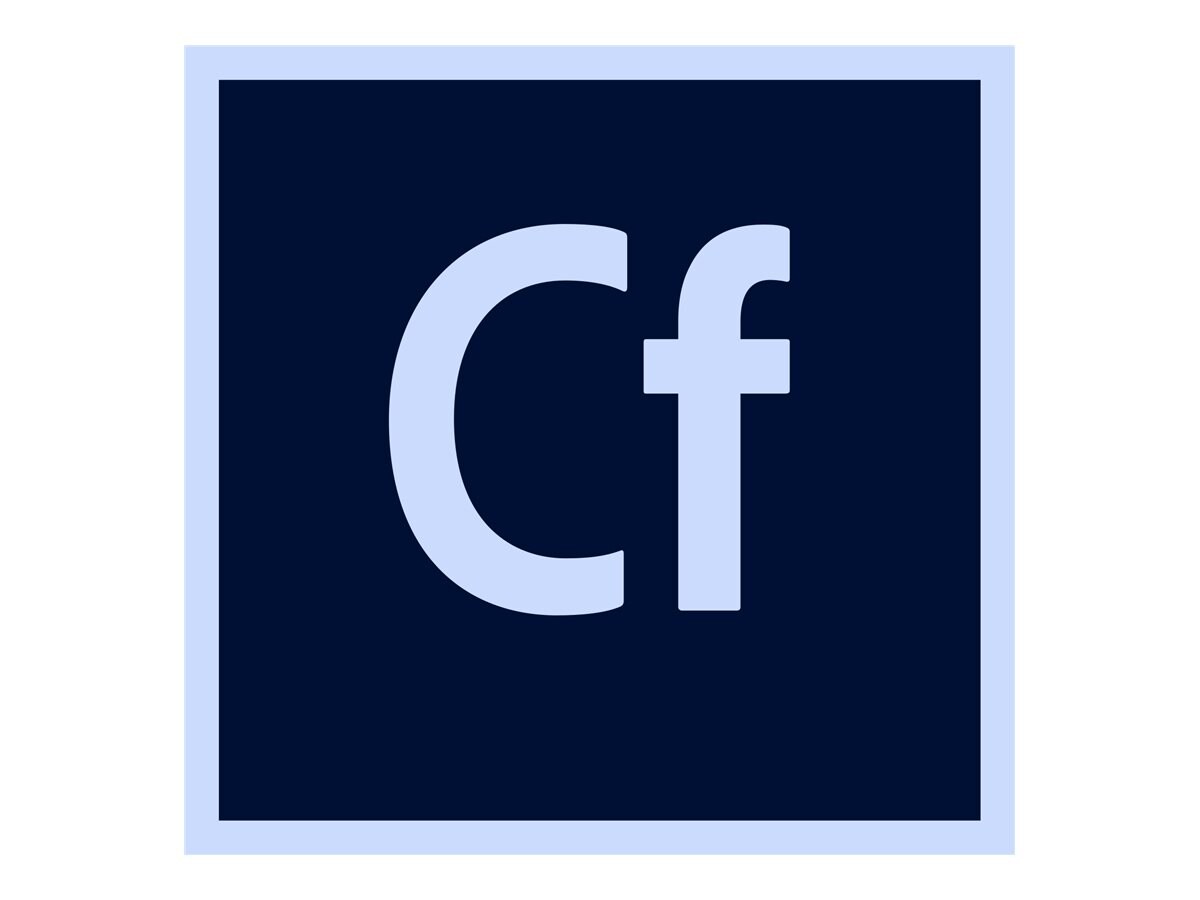 Adobe ColdFusion Standard 2018 - license - 1 user