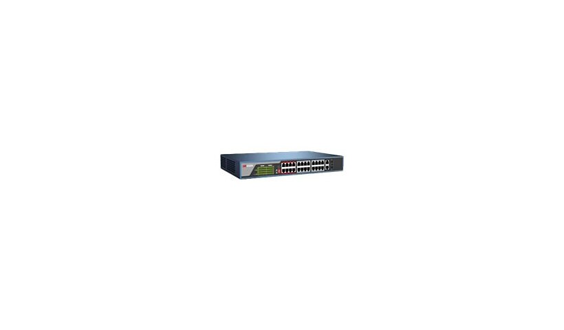 Hikvision DS-3E0326P-E - switch - 24 ports - unmanaged