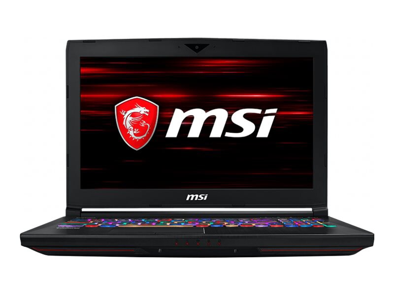 MSI GT63 Titan-033 - 15.6" - Core i7 8750H - 16 GB RAM - 256 GB SSD + 1 TB