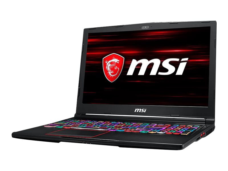 MSI GE63 Raider RGB-052 - 15.6" - Core i7 8750H - 16 GB RAM - 256 GB SSD +