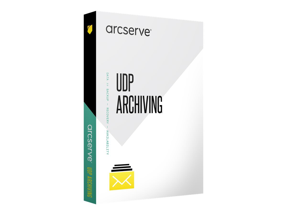 Arcserve UDP Cloud Archiving - subscription license (1 year) - 5 TB storage