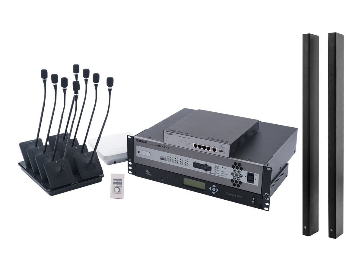 Yamaha YAI-1 Conference Ensemble - Boardroom - Revolabs Executive Elite 8-c