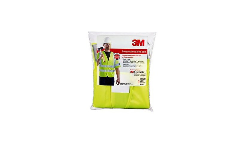 3M - vest - polyester - fluorescent yellow