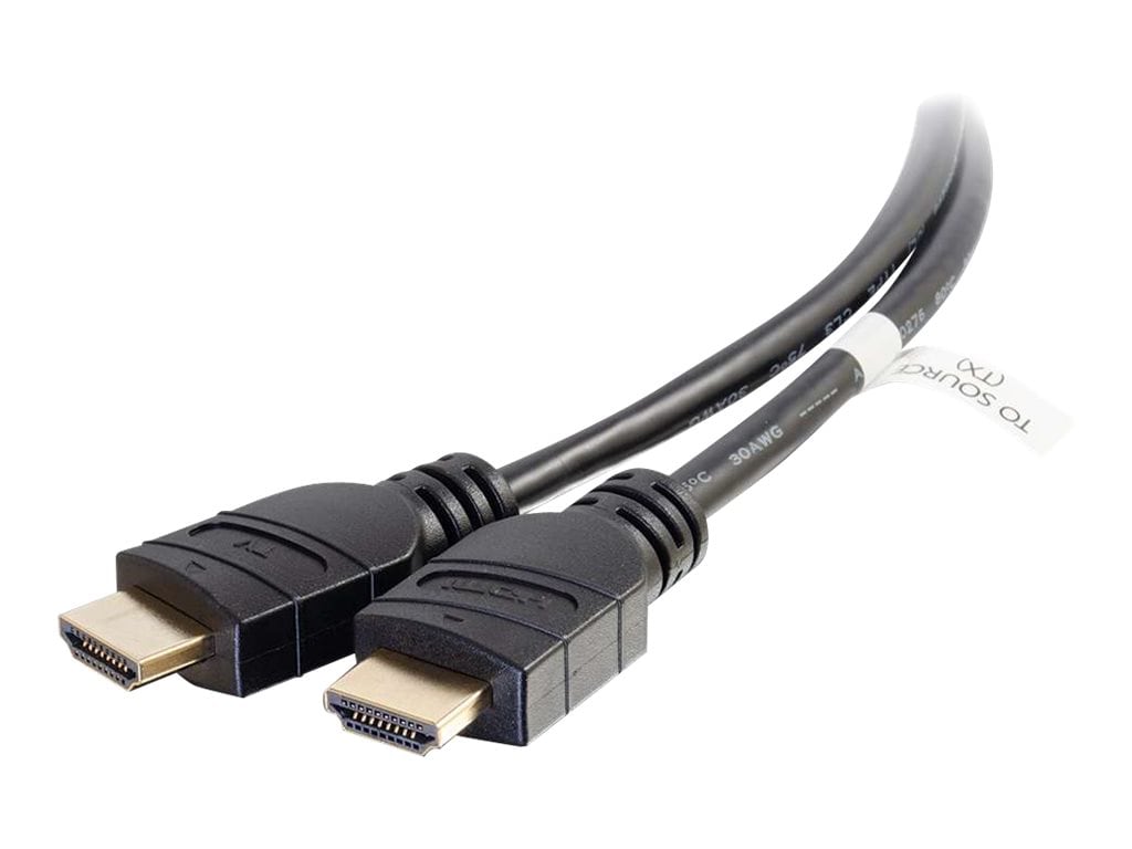 C2G Plus Series 50ft Active High Speed HDMI Cable - 4K HDMI Cable - In-Wall CL3-Rated - 4K 60Hz