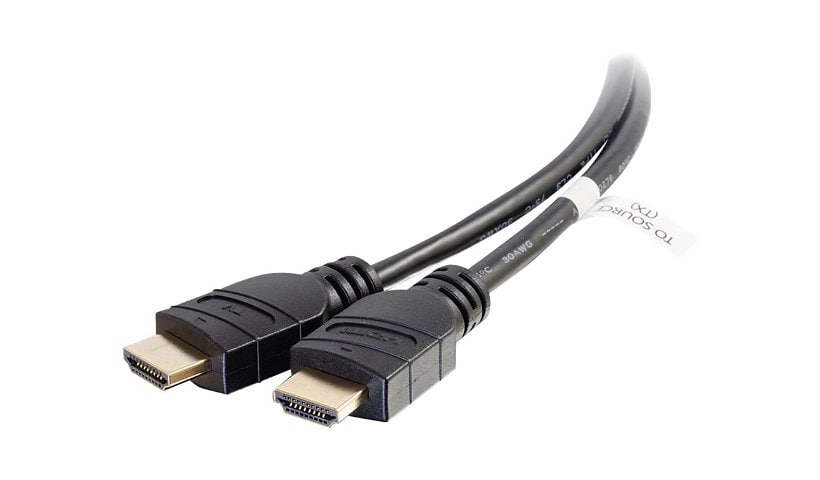 C2G Plus Series 50ft Active High Speed HDMI Cable - 4K HDMI Cable - In-Wall CL3-Rated - 4K 60Hz