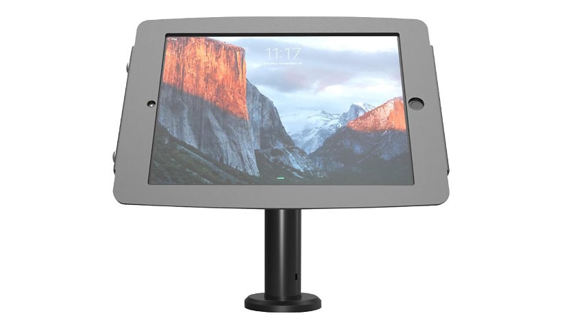 Compulocks Space Rise iPad 12.9" Counter Top Kiosk 4" Black - mounting kit