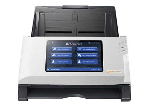 Plustek eScan SharePoint - scanner de documents - modèle bureau - USB 2.0, LAN